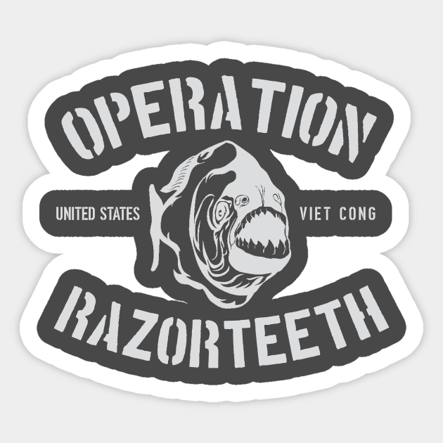 Operation Razorteeth Sticker by MindsparkCreative